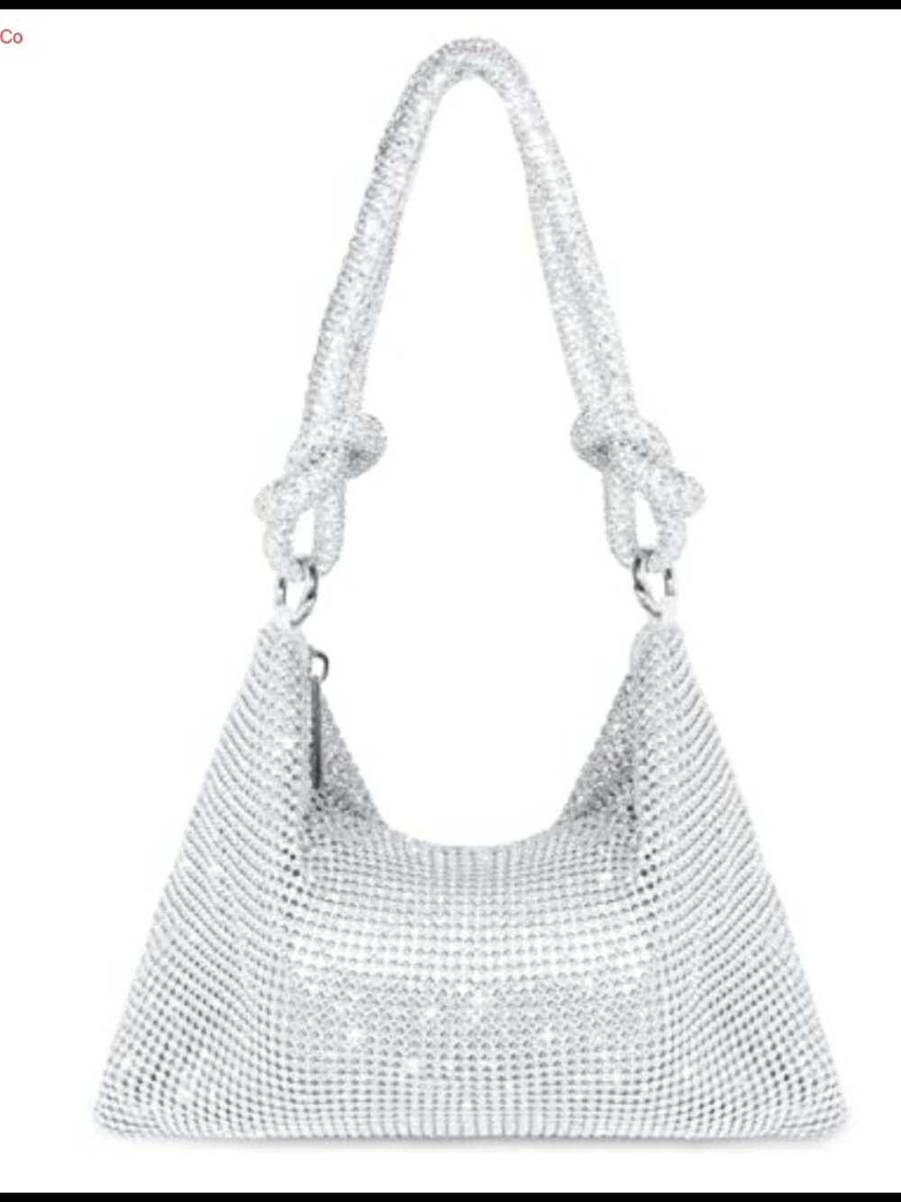 Rhinestone Embellished Clutch Evening Bag Wedding Party Handbag